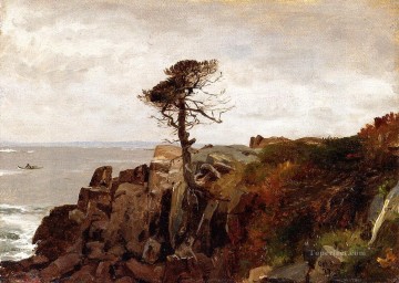 サンフォード・ロビンソン・ギフォード Painting - ノーマンズ ランド 1877 年の風景 サンフォード ロビンソン ギフォード